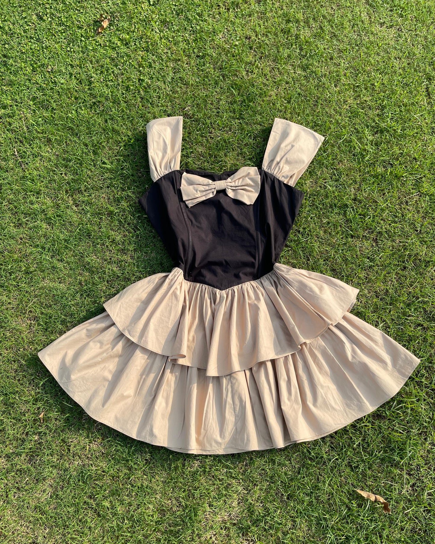 Duchess Ruffle Mini dress (S-M)