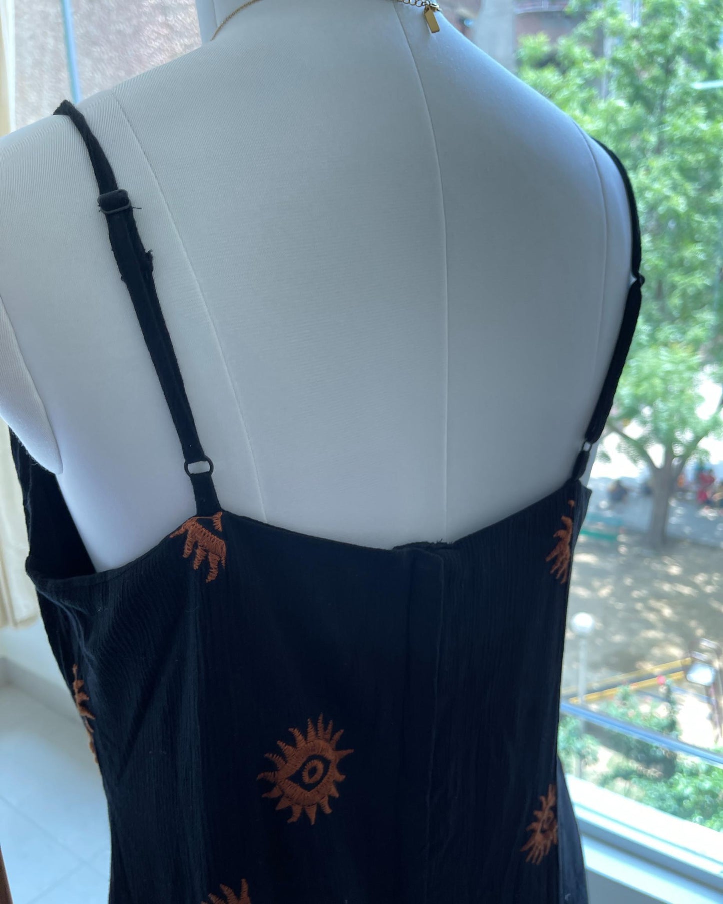 Ebony Petal Gown (M-L)