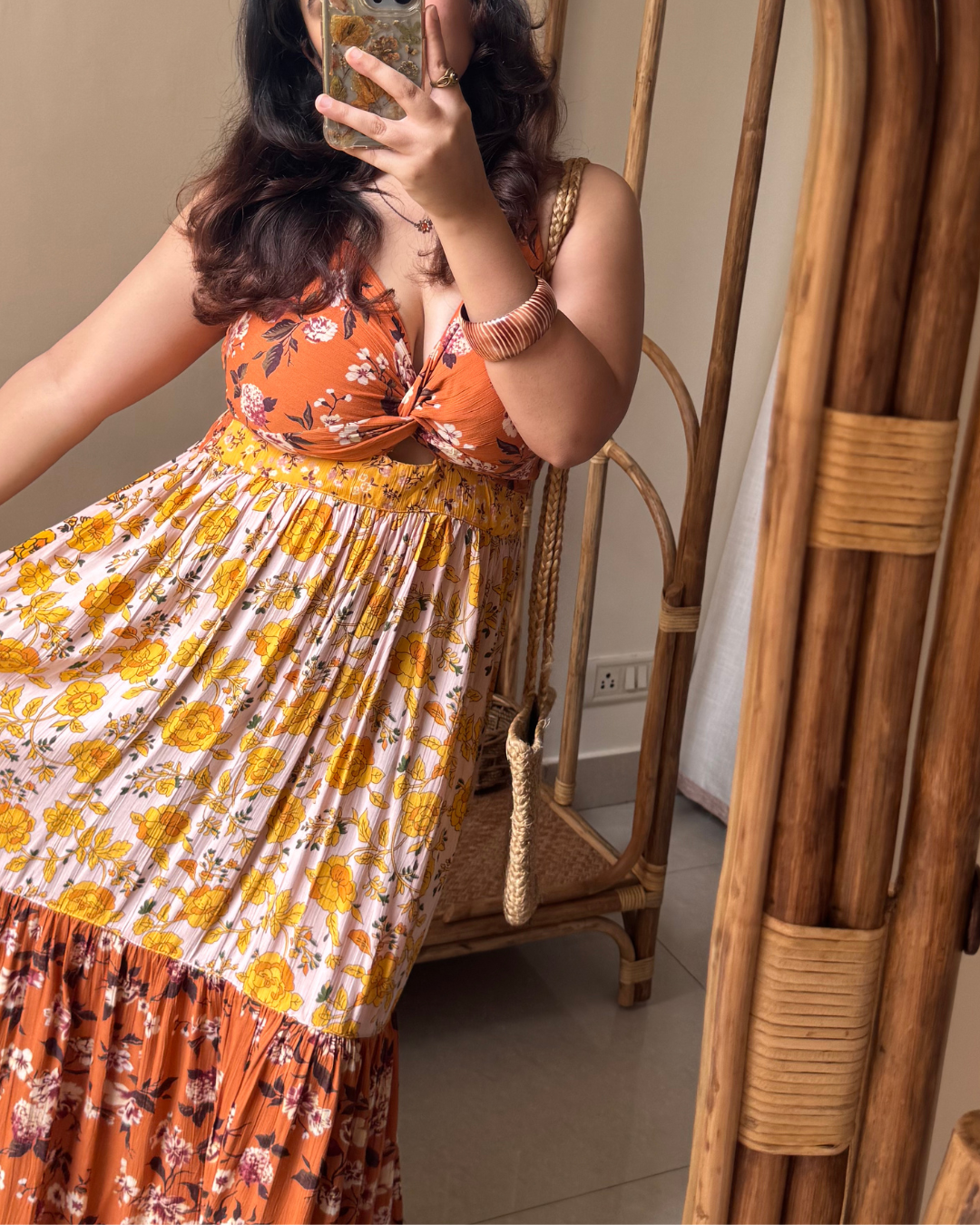 Amber Bouquet Dress (S & M )