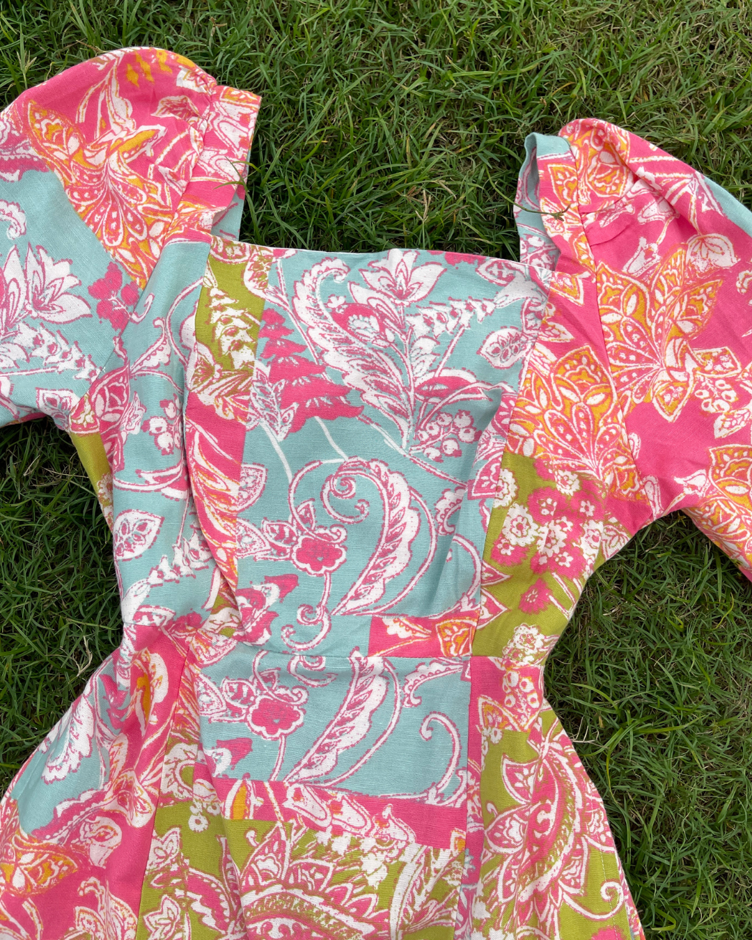 Paisley Daydream Dress (S & L)