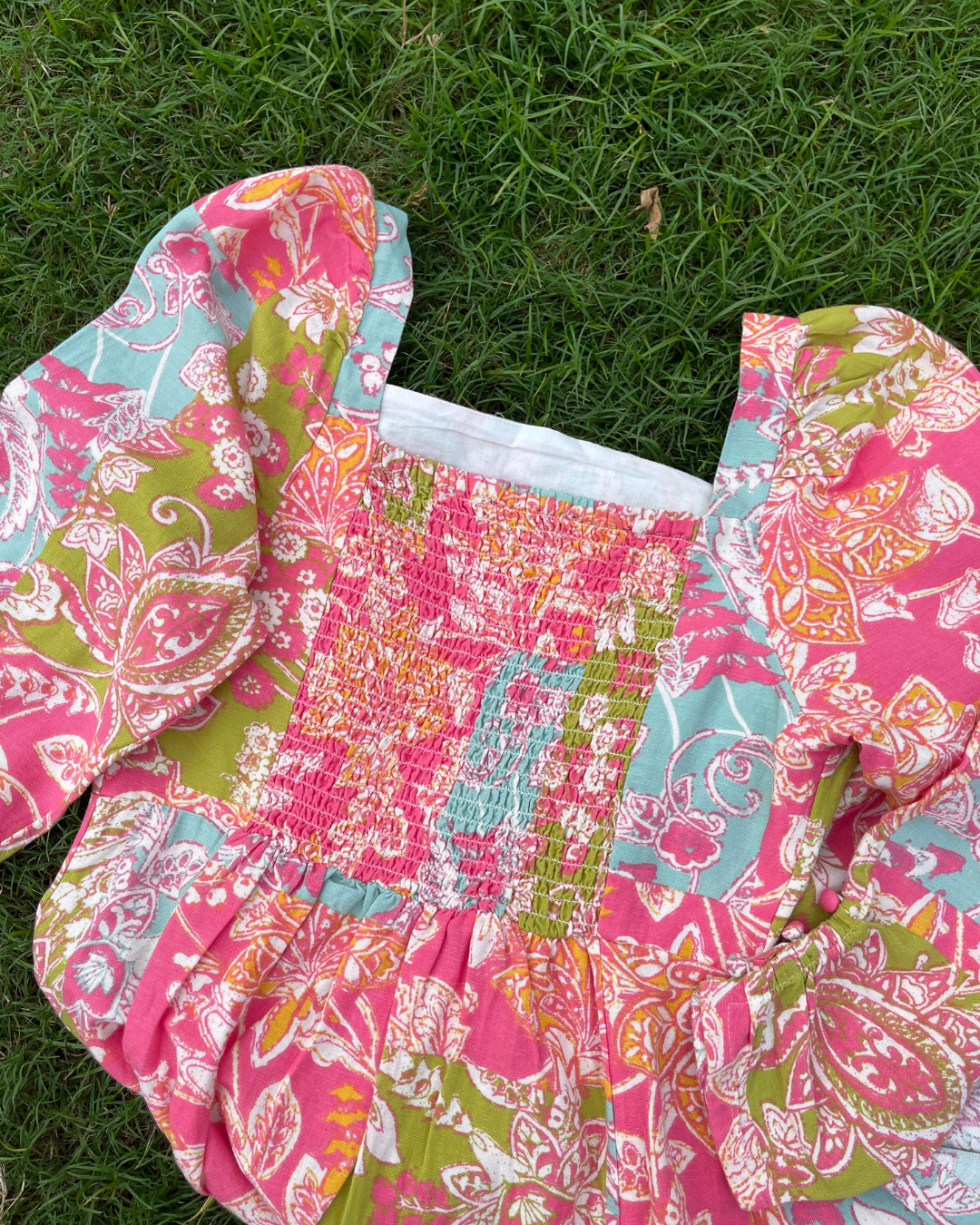 Paisley Daydream Dress (S & L)
