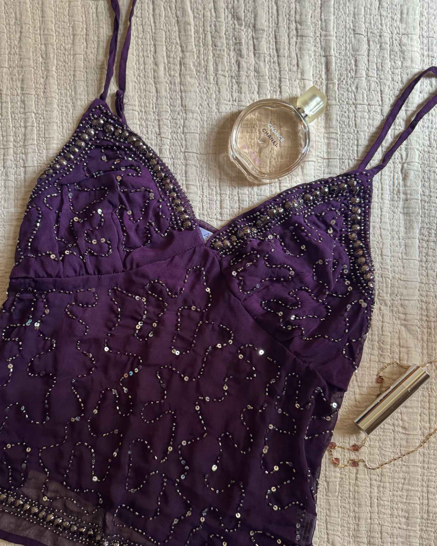 Aubergine Bling