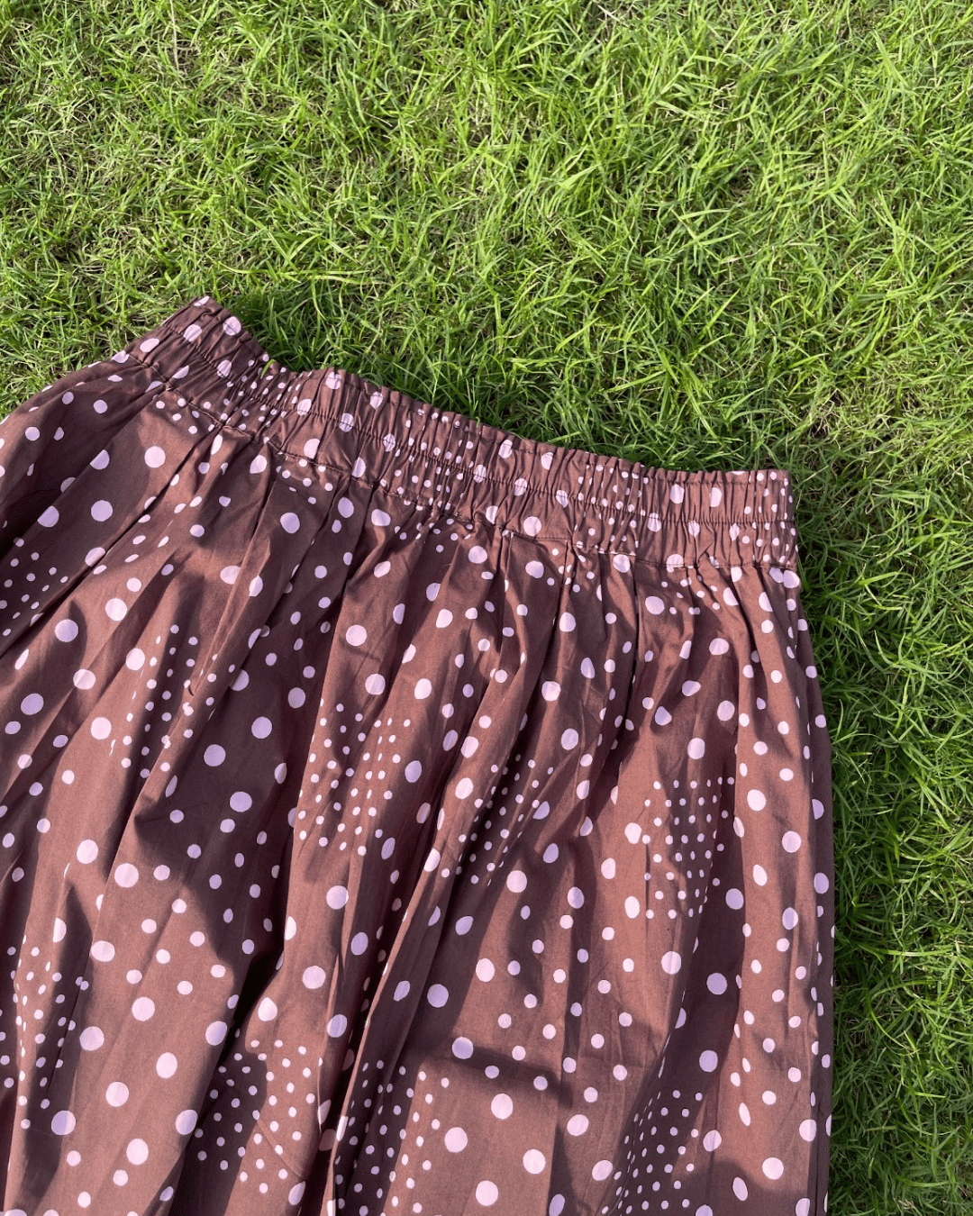 Cocoa Confetti Maxi Skirt (M&L)