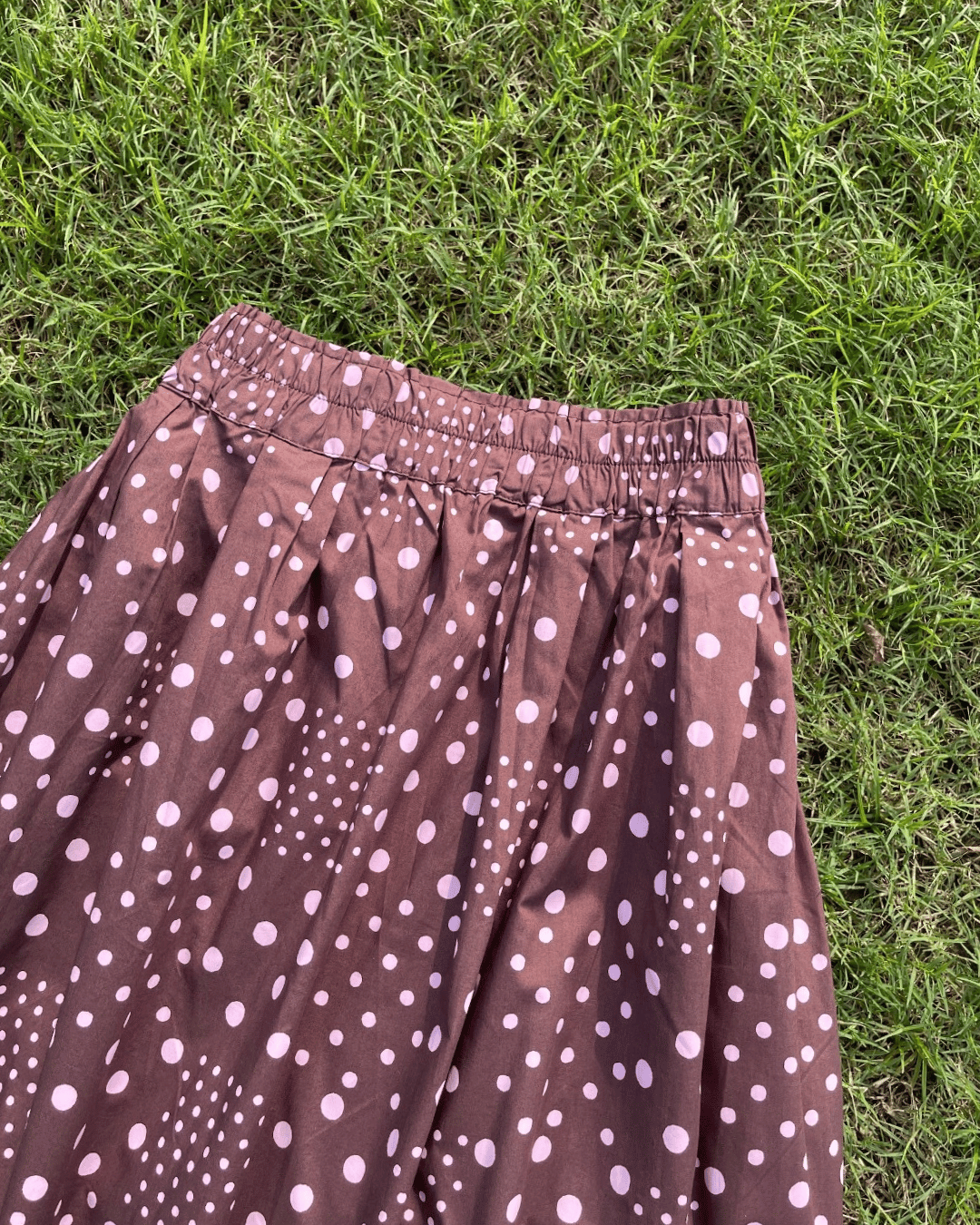 Cocoa Confetti Maxi Skirt (M&L)