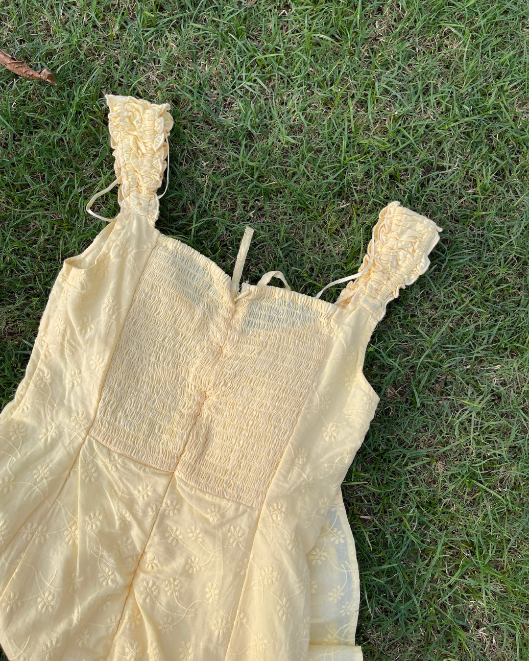 Butter Yellow Dress (XXS, XS & XL)