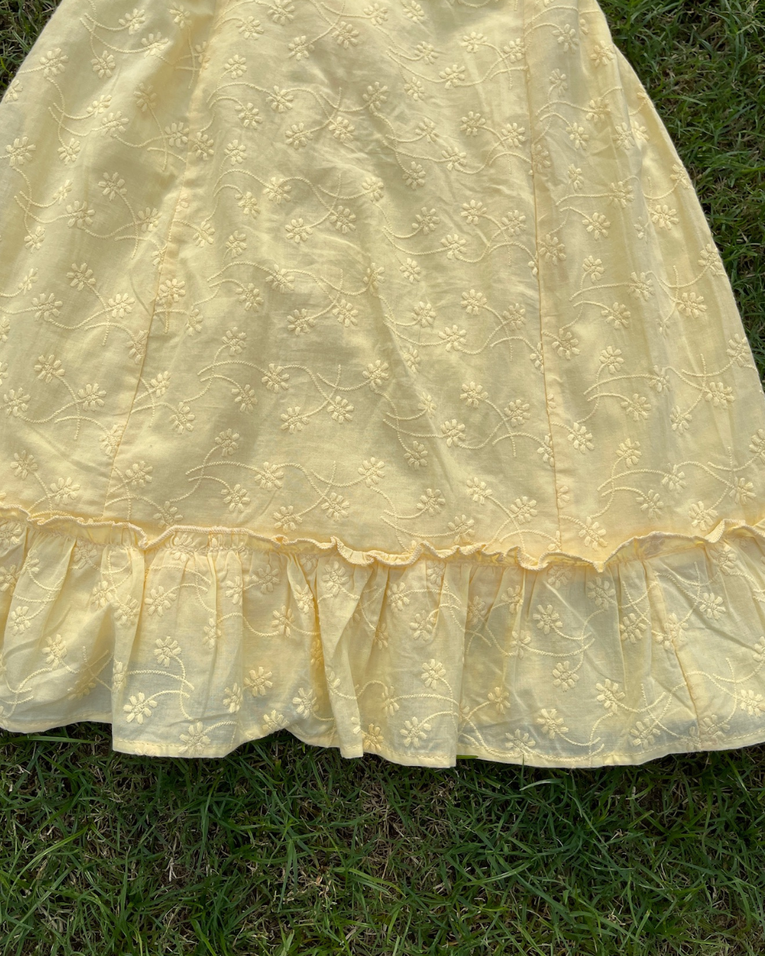 Butter Yellow Dress (XXS, XS & XL)
