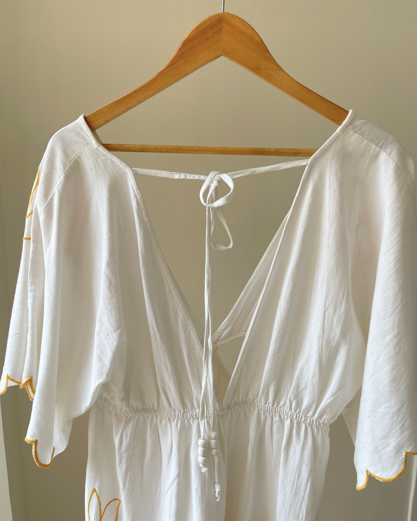 Golden Drift Romper