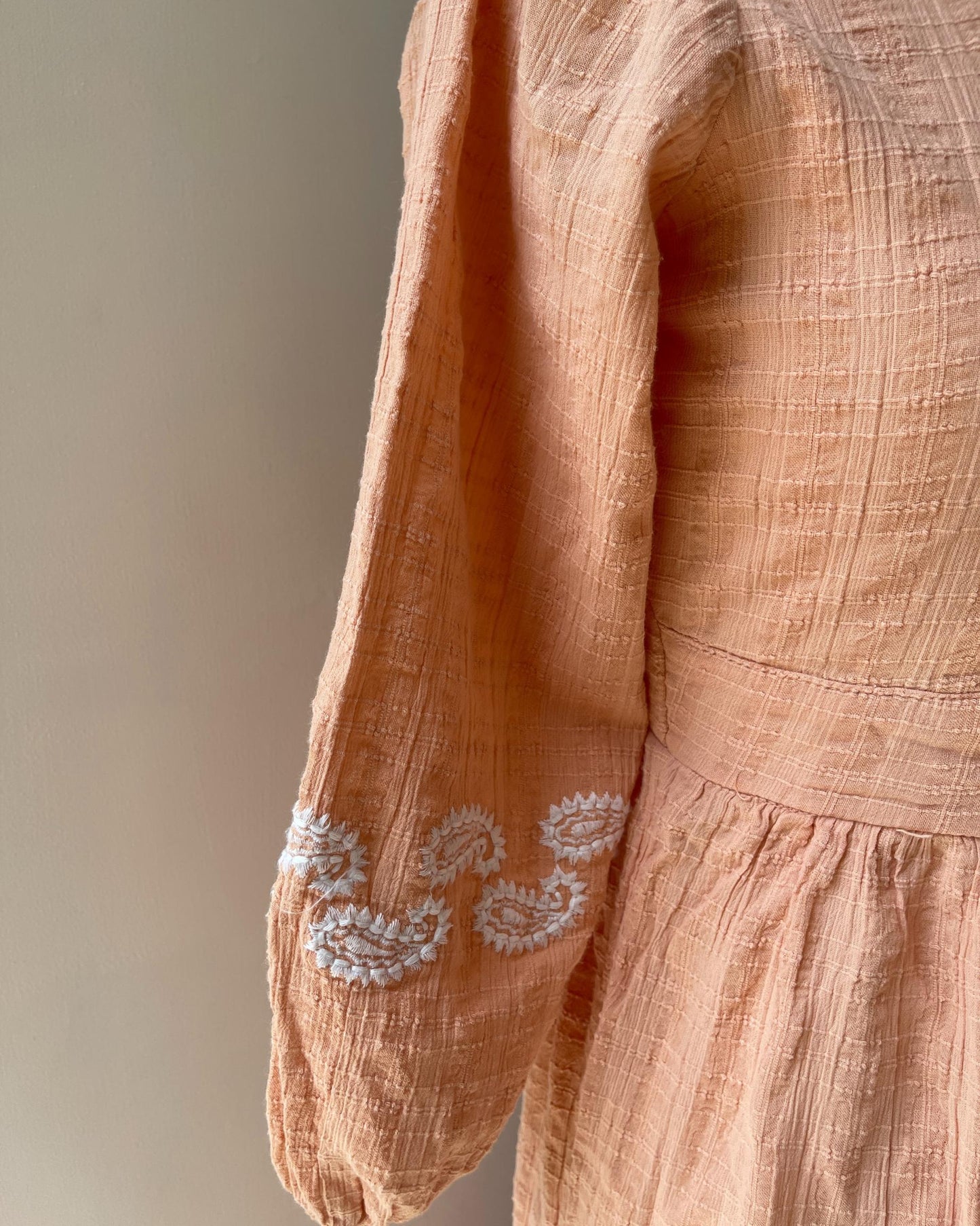 Apricot Sun Dress(M)