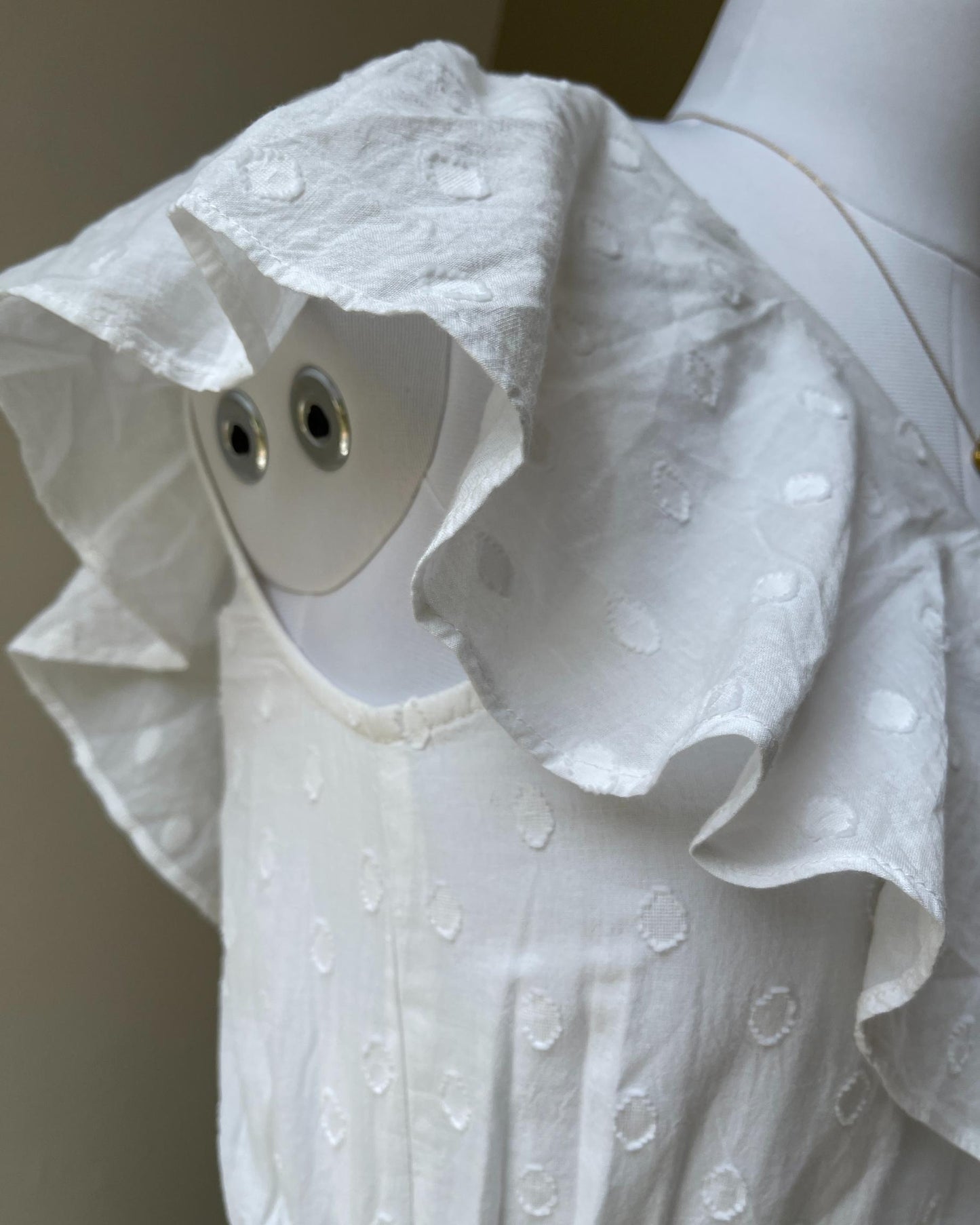White Marigold Dress (M)