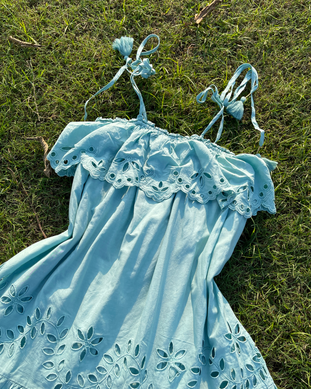 Seafoam Souvenir Dress (L)