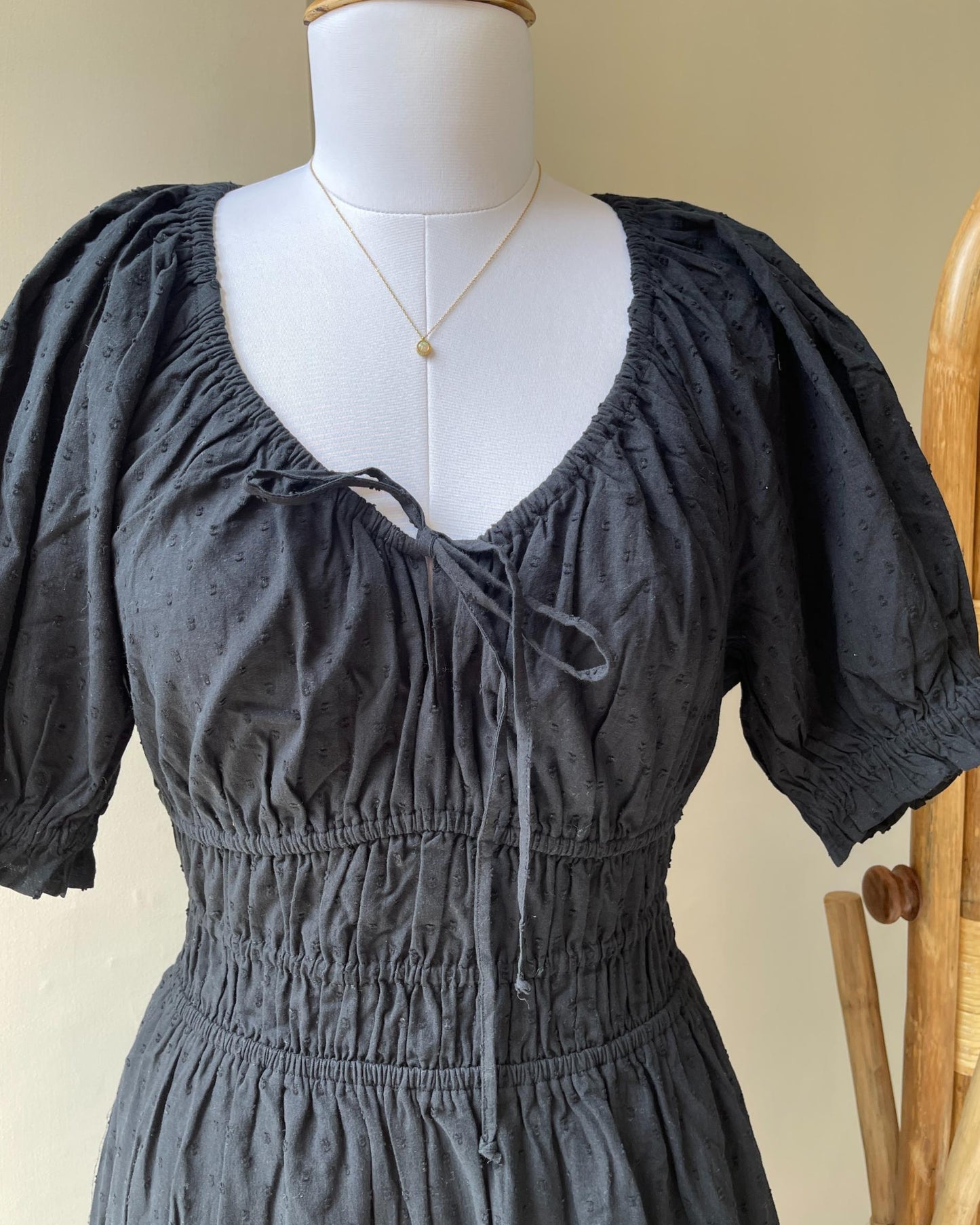 Midnight Fig Maxi Dress (L)