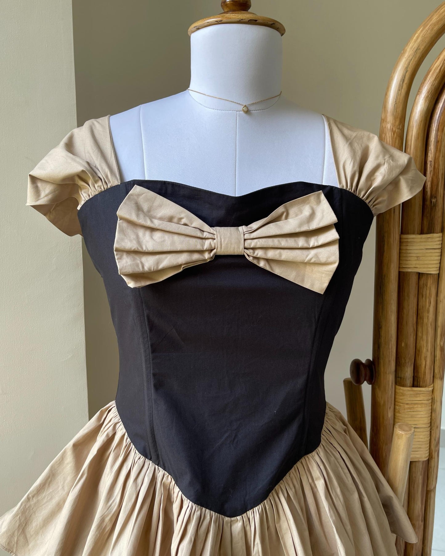 Duchess Ruffle Mini dress (S-M)