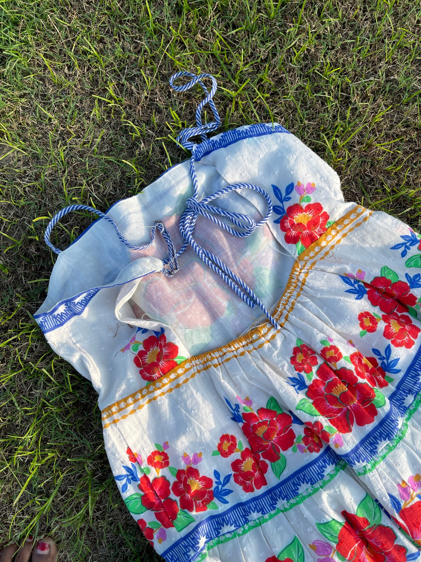 Fiesta Flora Dress(X,S,M & L)
