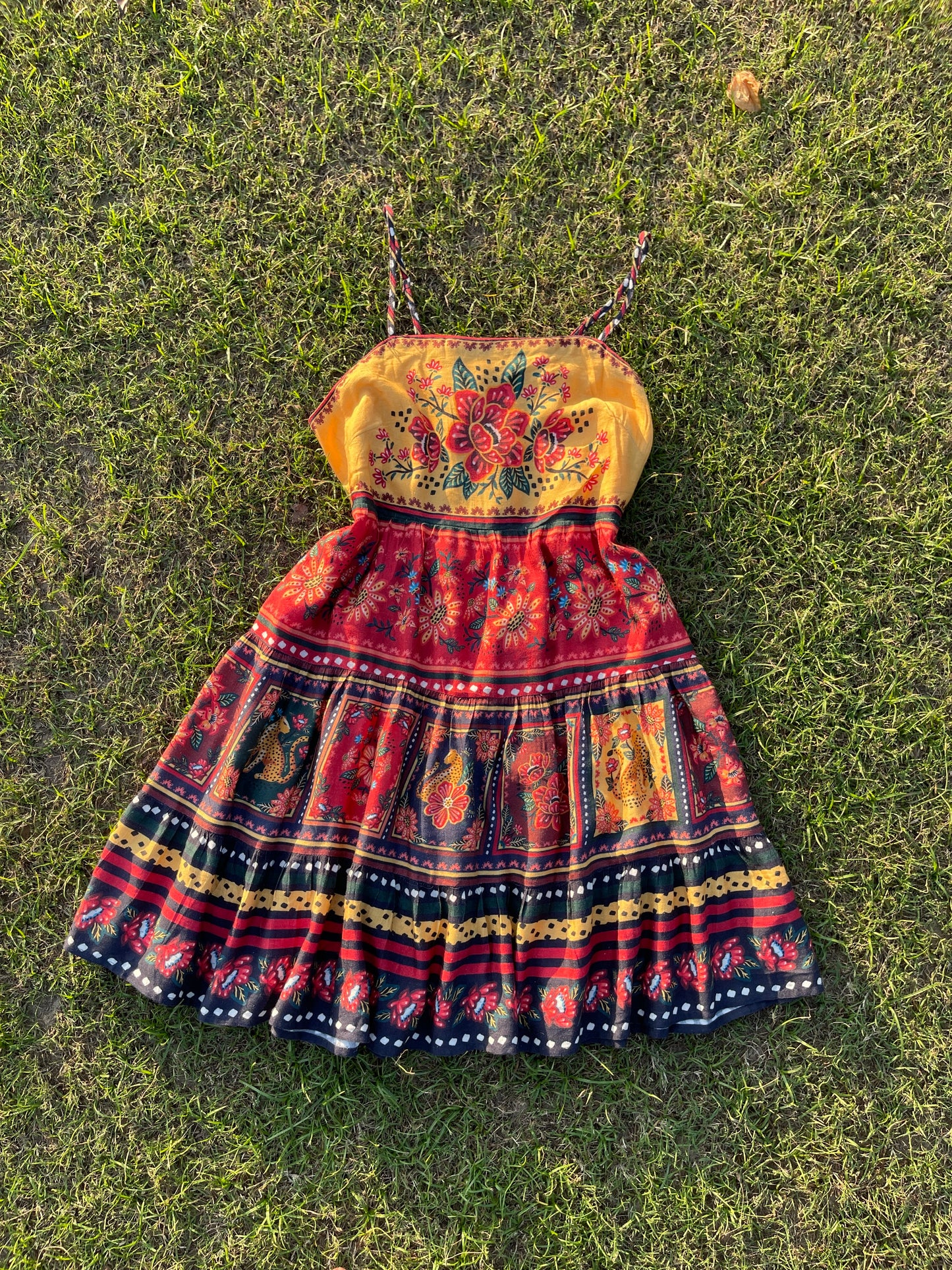 Mango Spice Dress(S,M & L)