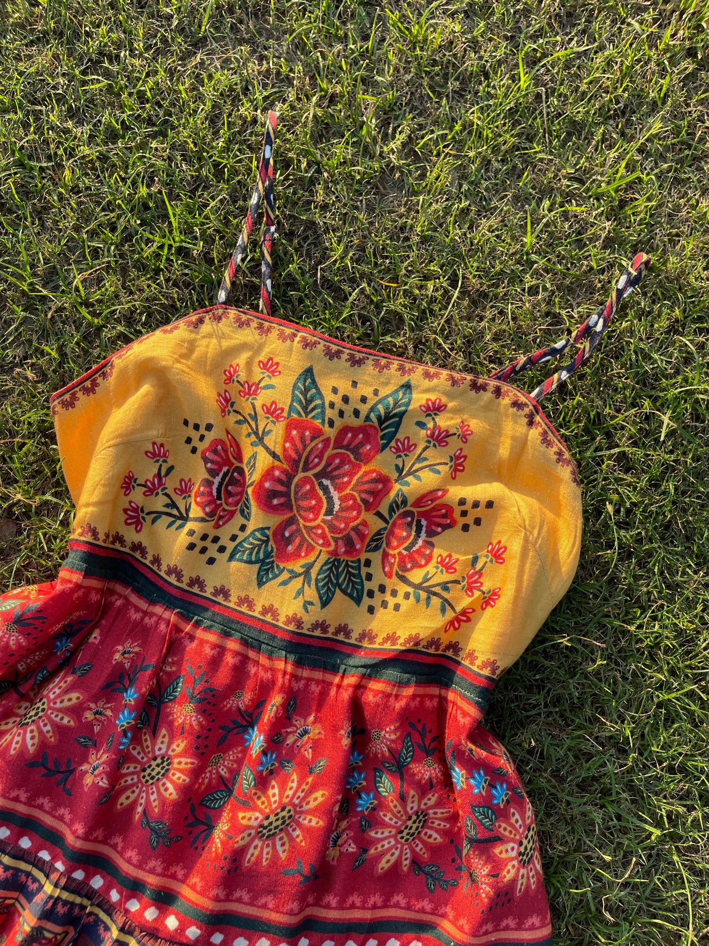 Mango Spice Dress(S,M & L)