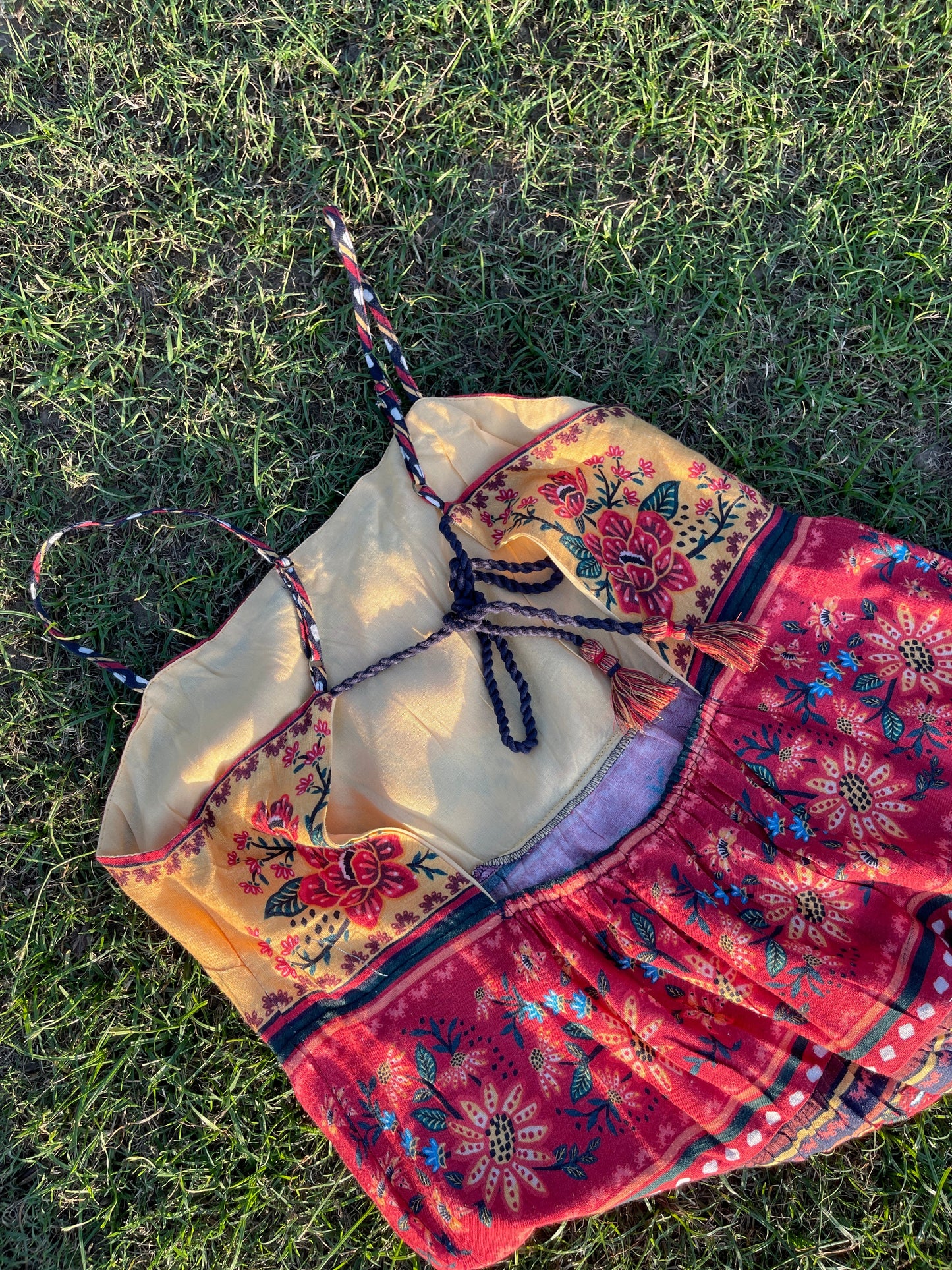 Mango Spice Dress(S,M & L)