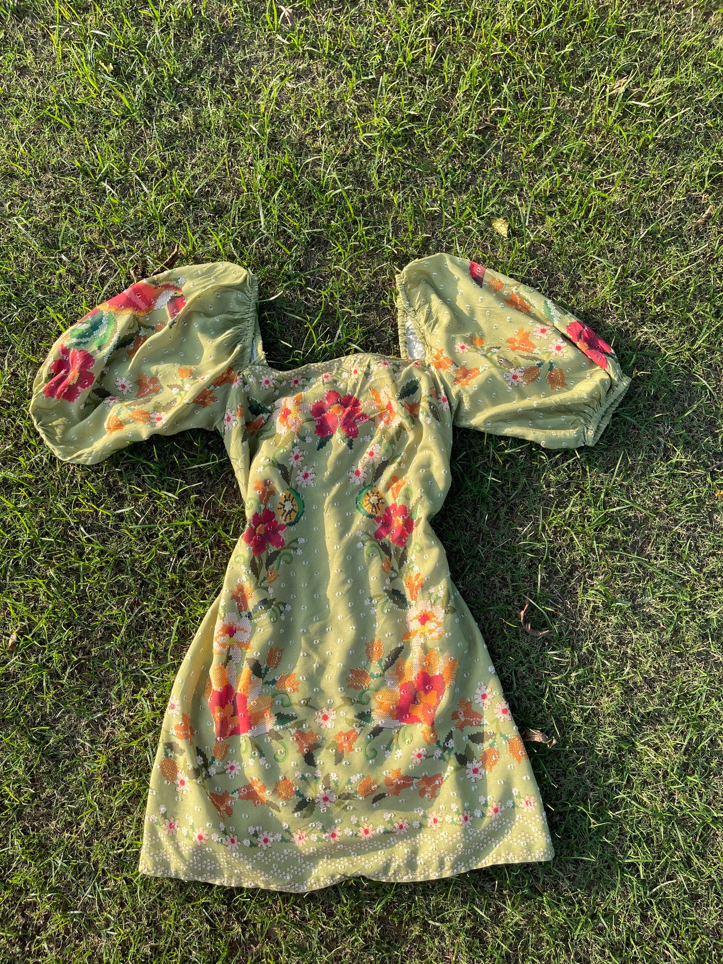 Meadow Bloom Dress (XS,M &L)