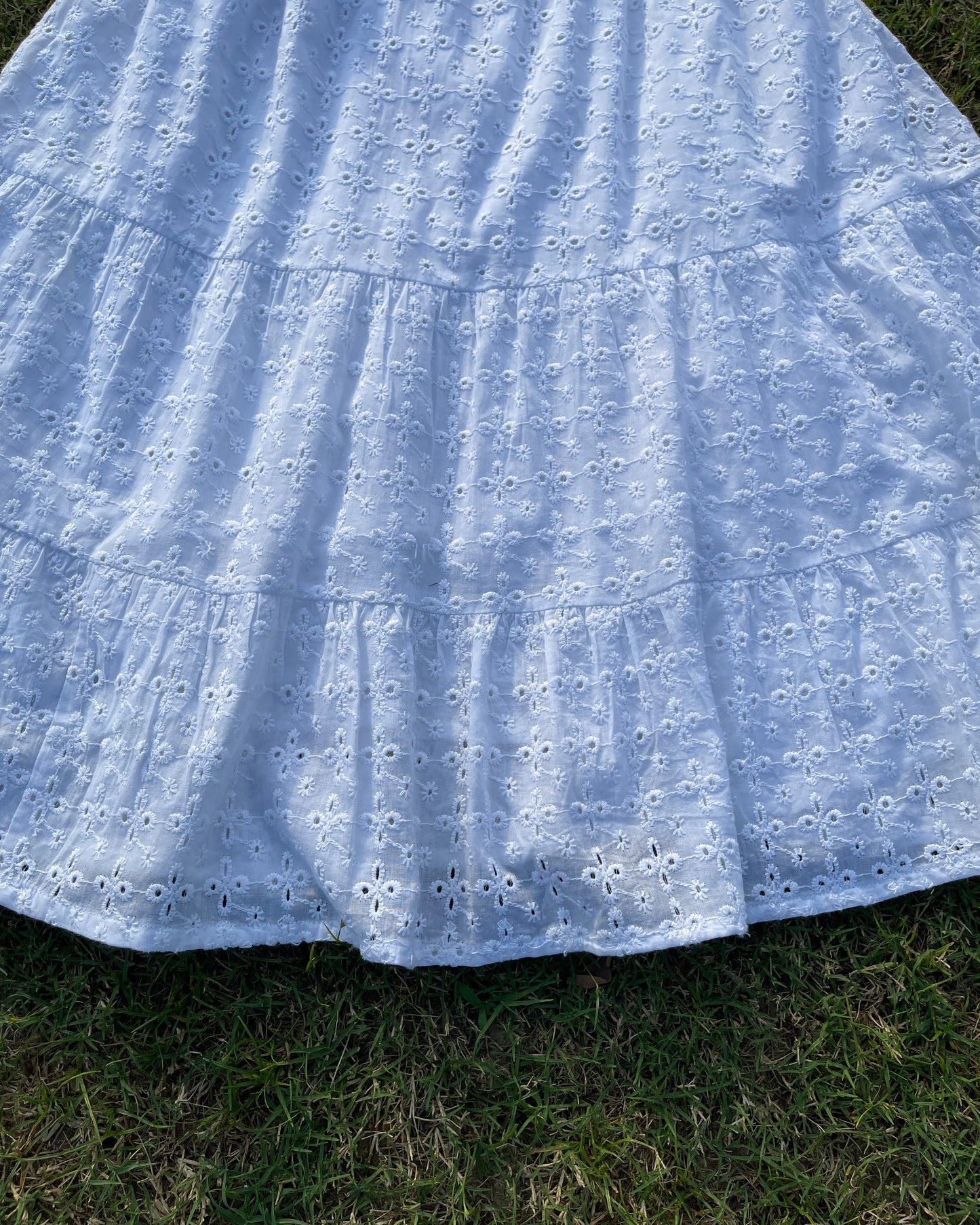 Whisper White Eyelet Dress (S)