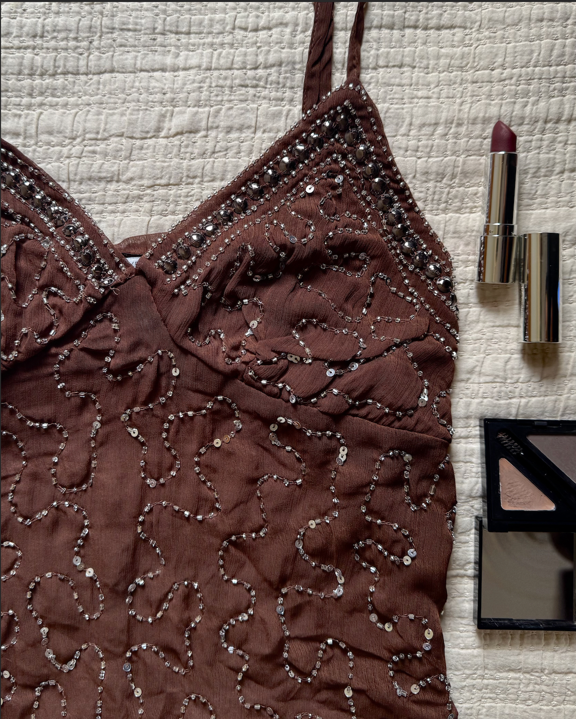 Disco Therapy Top in Brown