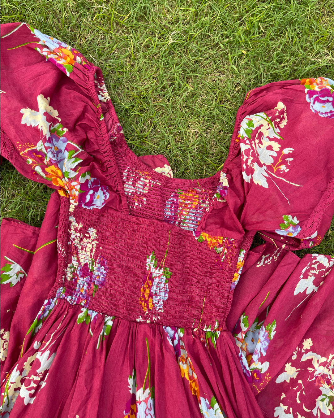 Wild Plum Dress (S & M )