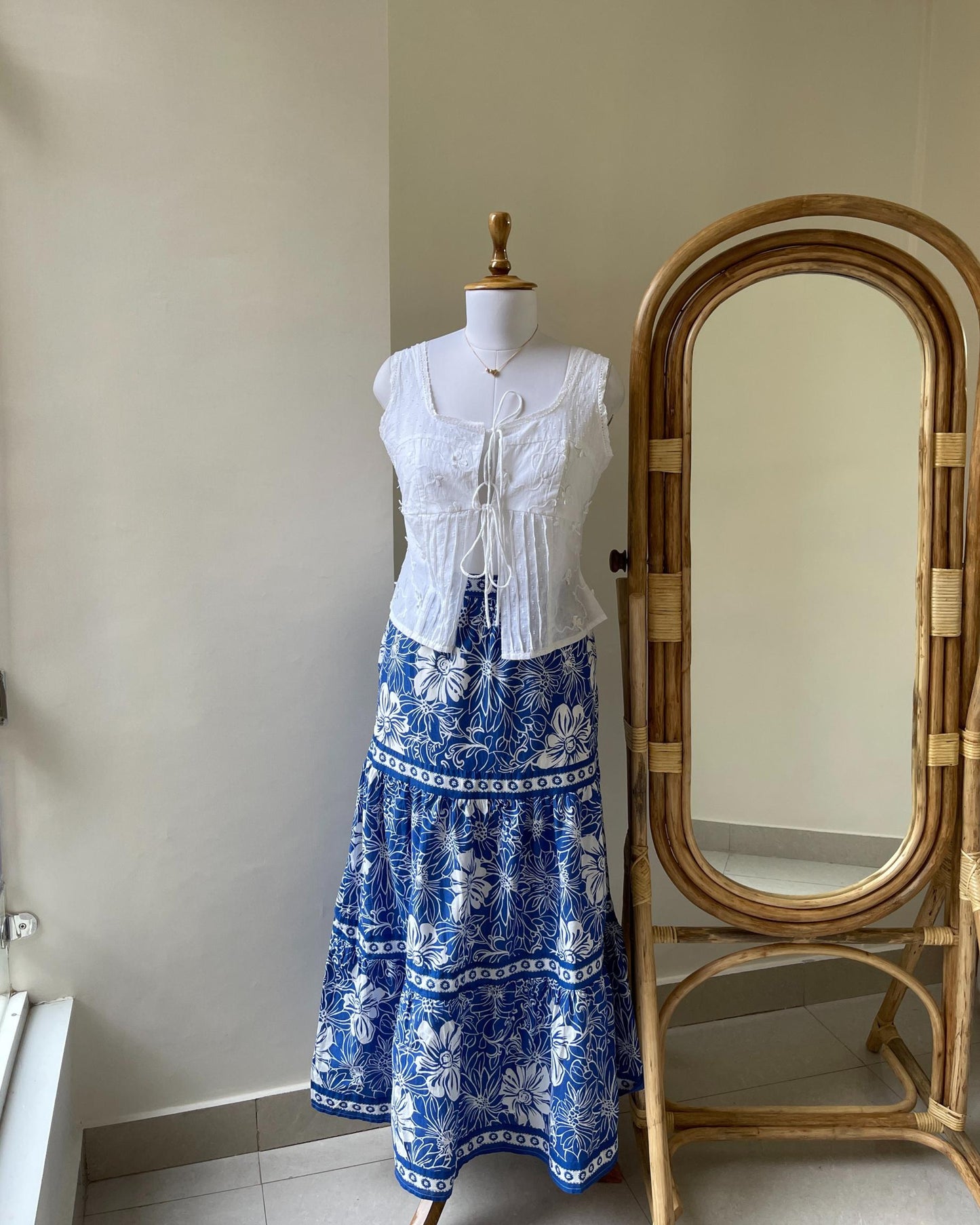 Misty Florals Skirt