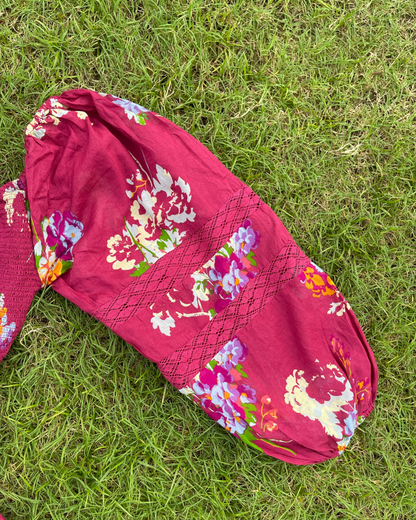 Wild Plum Dress (S & M )