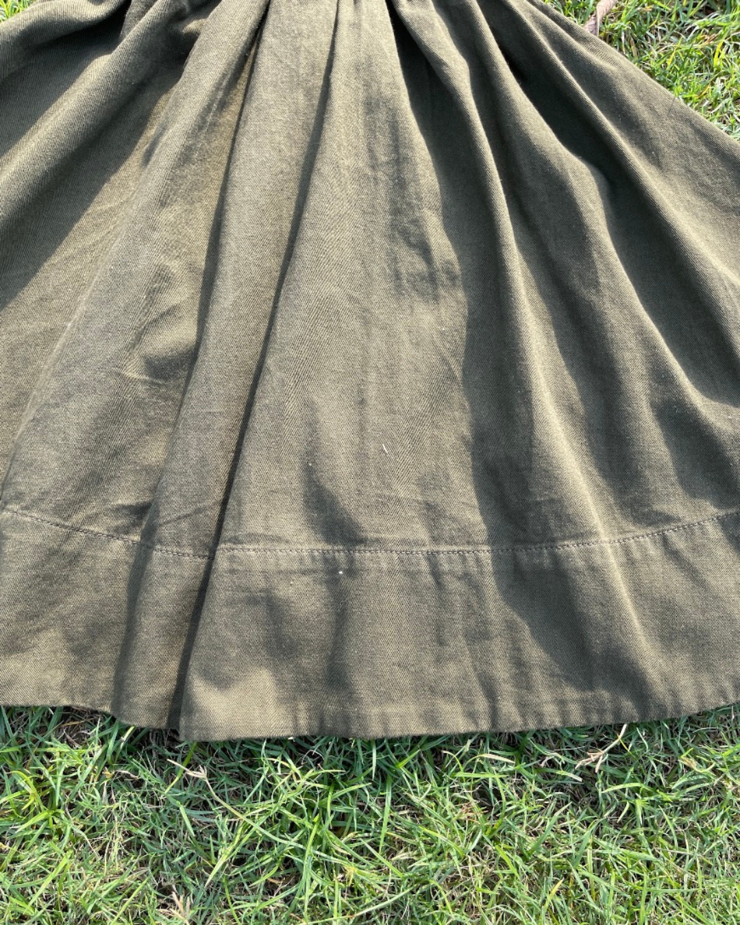 Olive Aura Dress (XS)