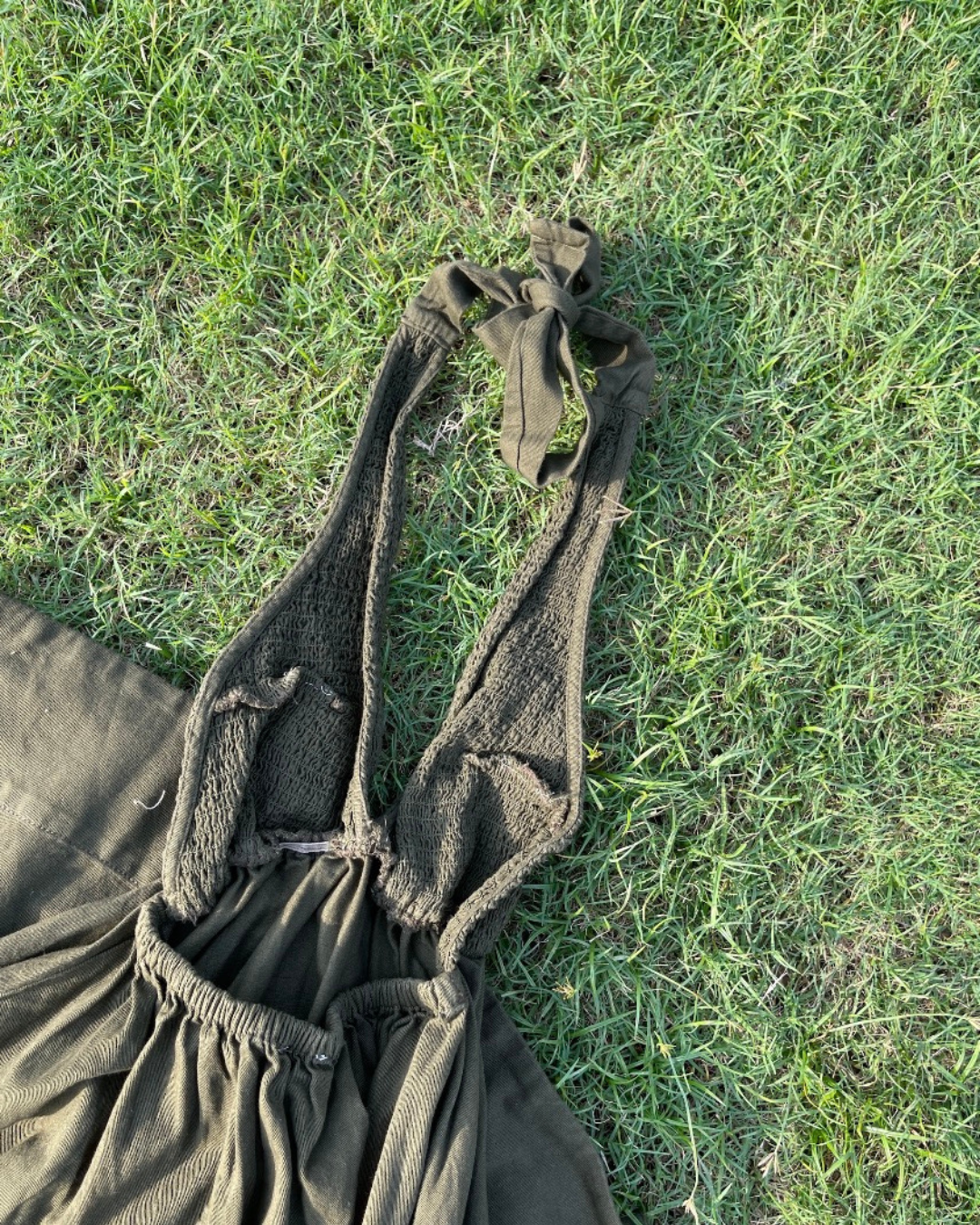 Olive Aura Dress (XS)