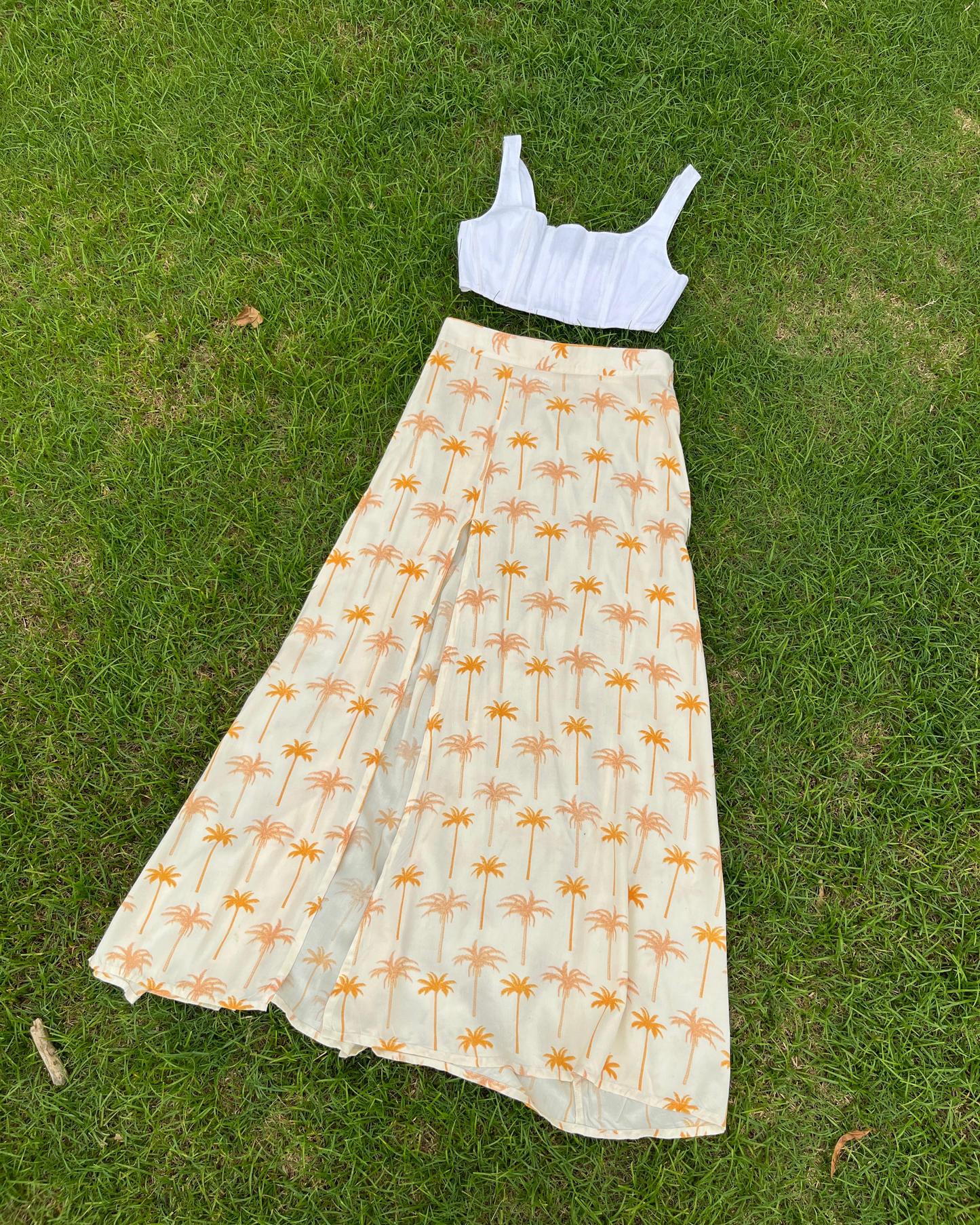 Palm Mirage Skirt