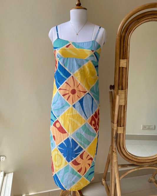 Coastal Tiles Dress (XS)