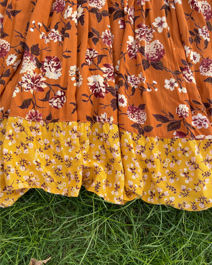 Amber Bouquet Dress (S & M )