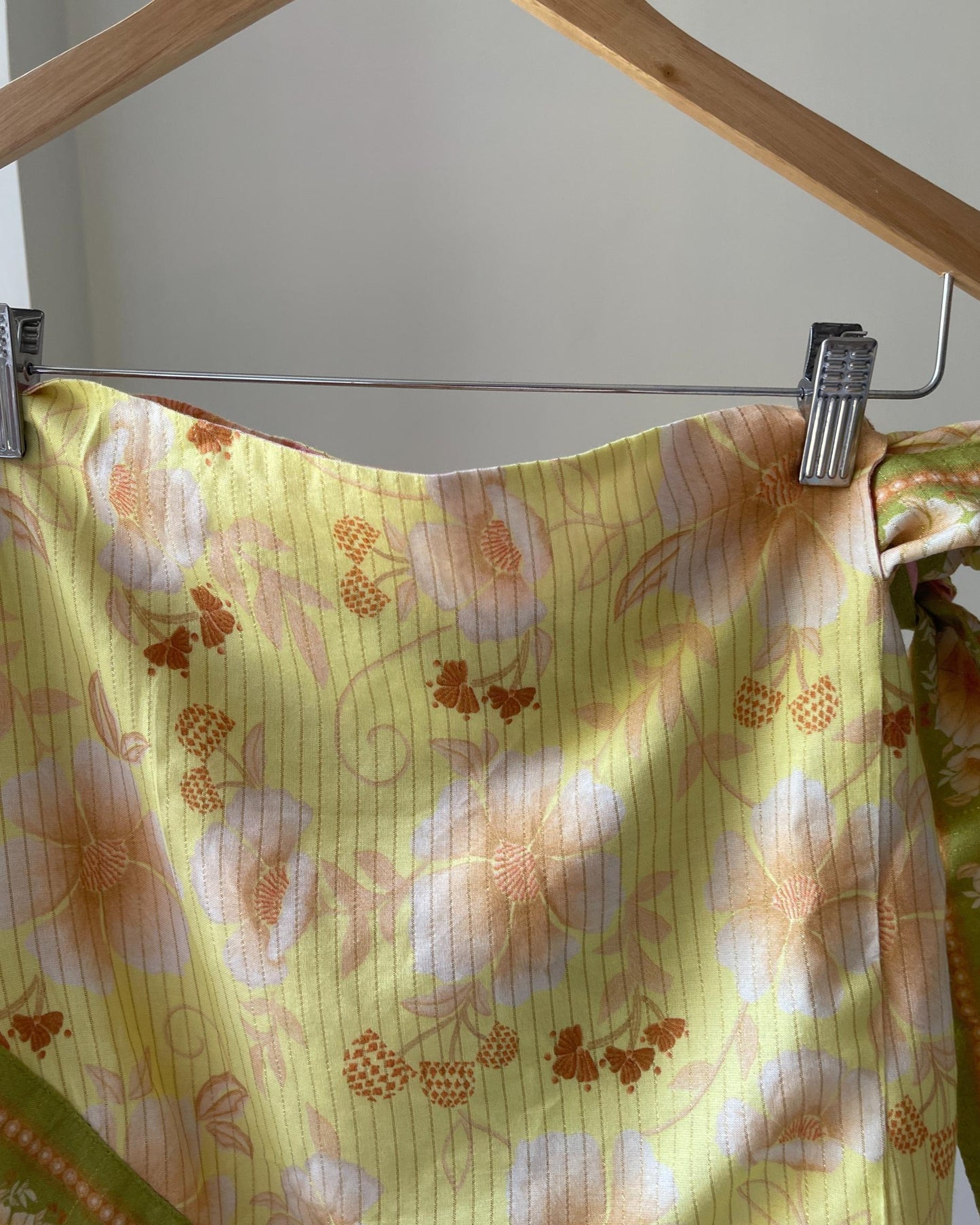 Citrus Garden Wrap Skirt(XS,S,M,L)
