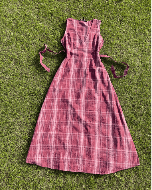 Berry Breeze Maxi Dress (M)