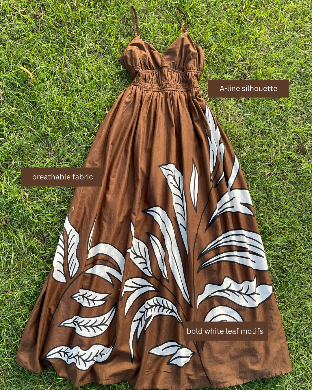 Chestnut Grove Dress (XS & M)