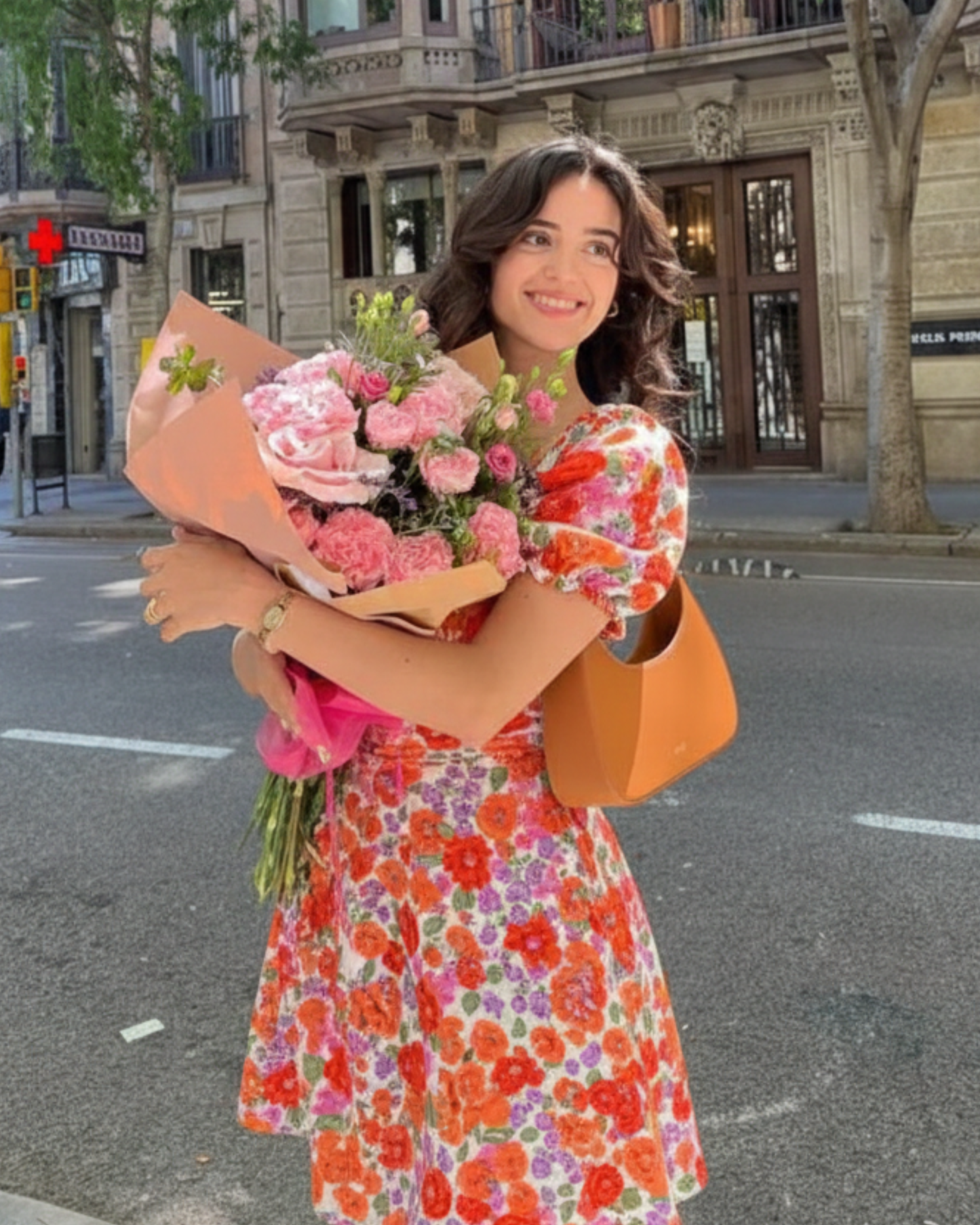 Vintage Bouquet Dress (S)