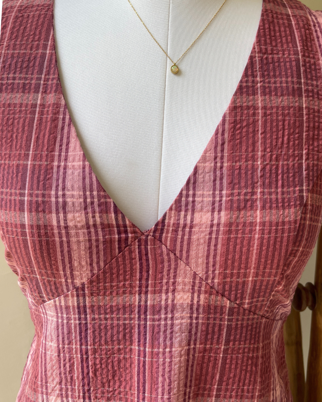 Berry Breeze Maxi Dress (M)