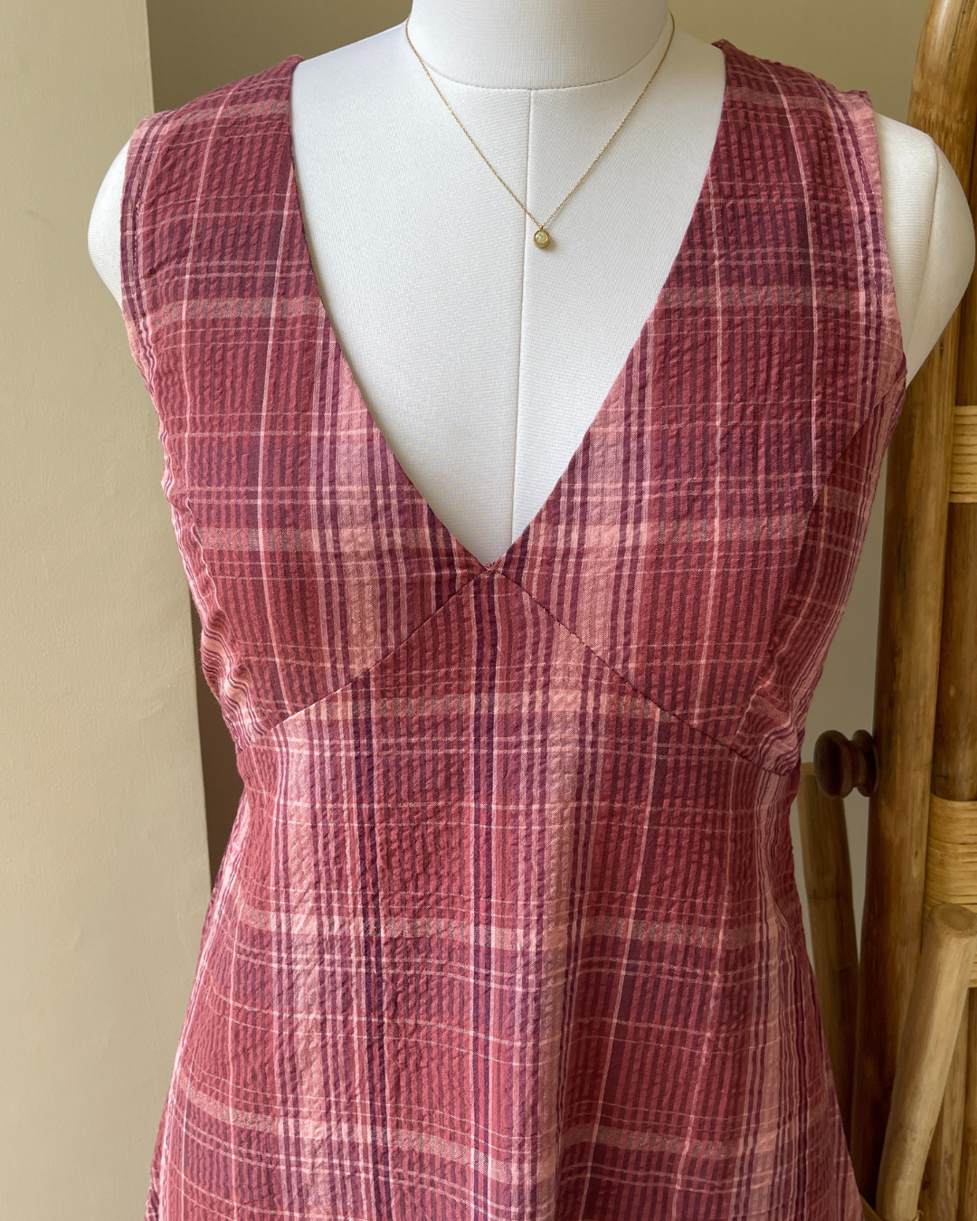 Berry Breeze Maxi Dress (M)