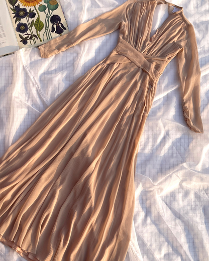 Chiffon Elegance Maxi Dress