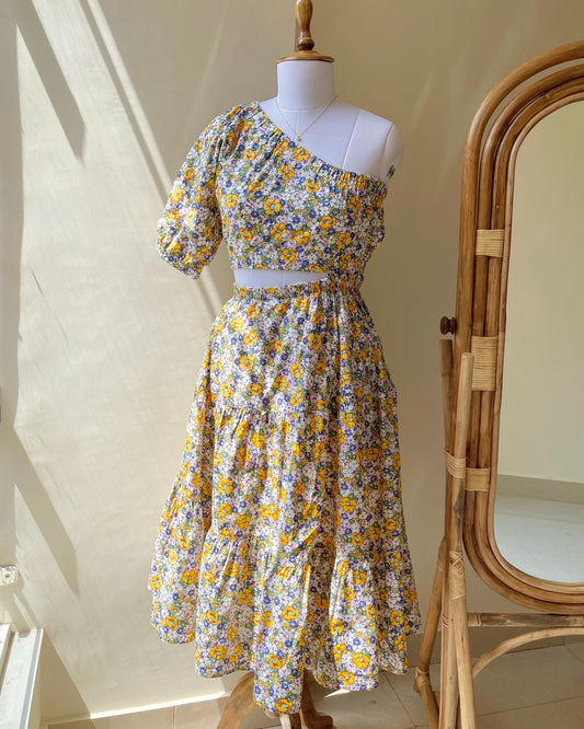 Golden Bouquet Dress
