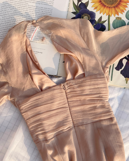 Chiffon Elegance Maxi Dress