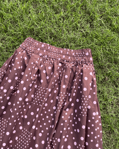 Cocoa Confetti Maxi Skirt (M&L)