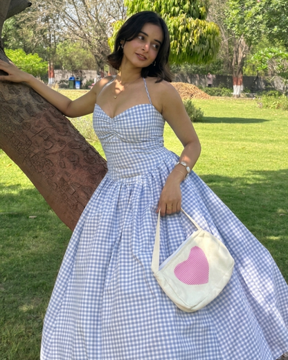 Blue me Away in Gingham