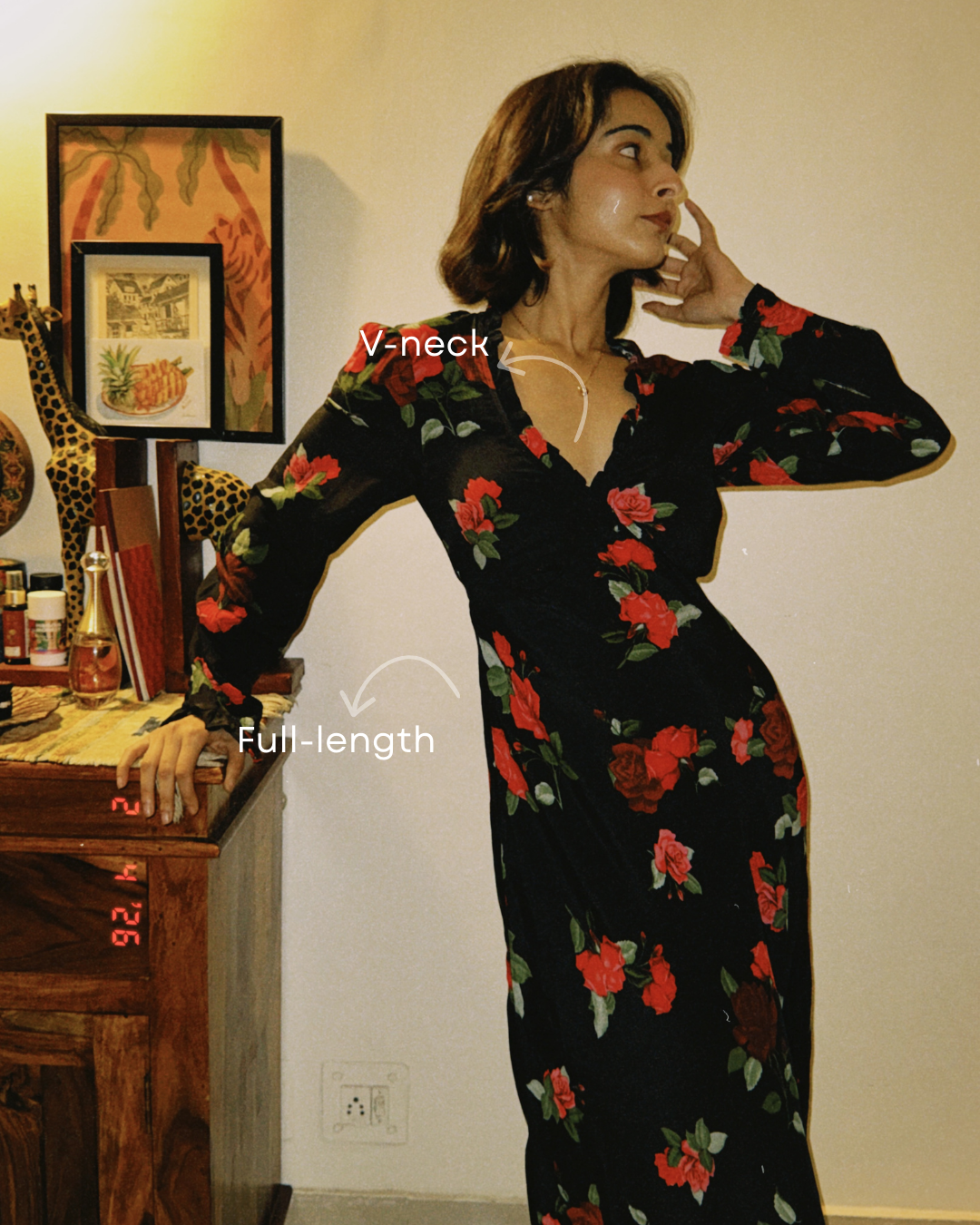 Moonlight Roses Dress