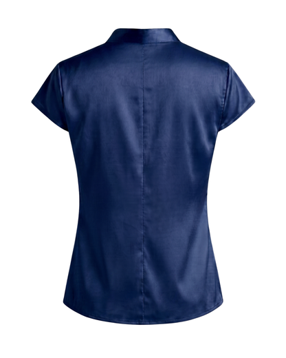 Fuji in Blue Blouse