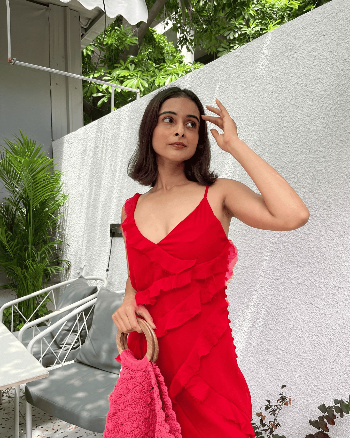 Dramatic Ruffle Dress (M,L & XL)