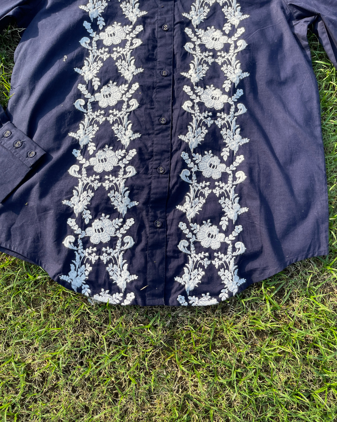 Midnight Garden  Blouse (S&L)