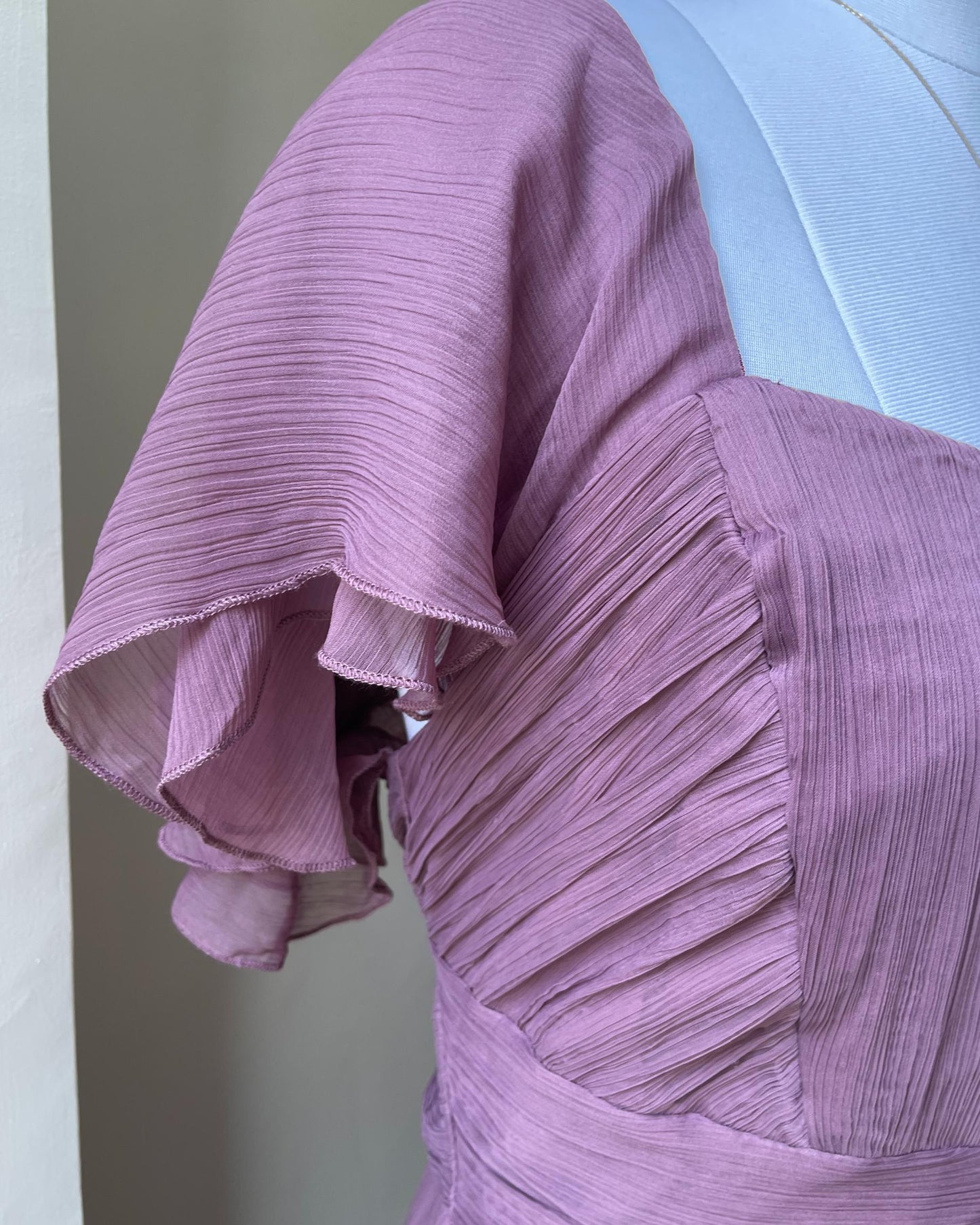 Mauve Melody Maxi Dress (XS & XL)