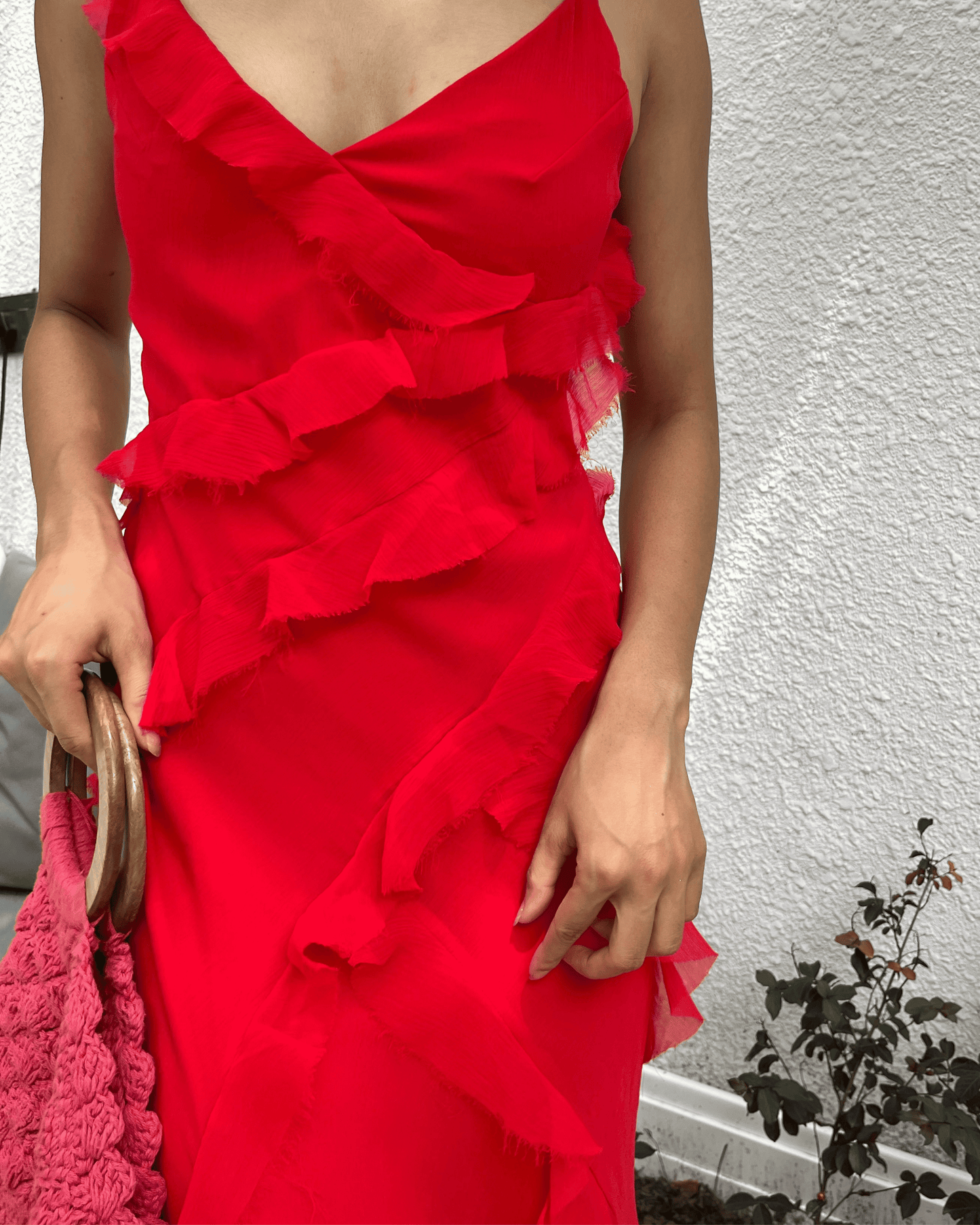 Dramatic Ruffle Dress (M,L & XL)
