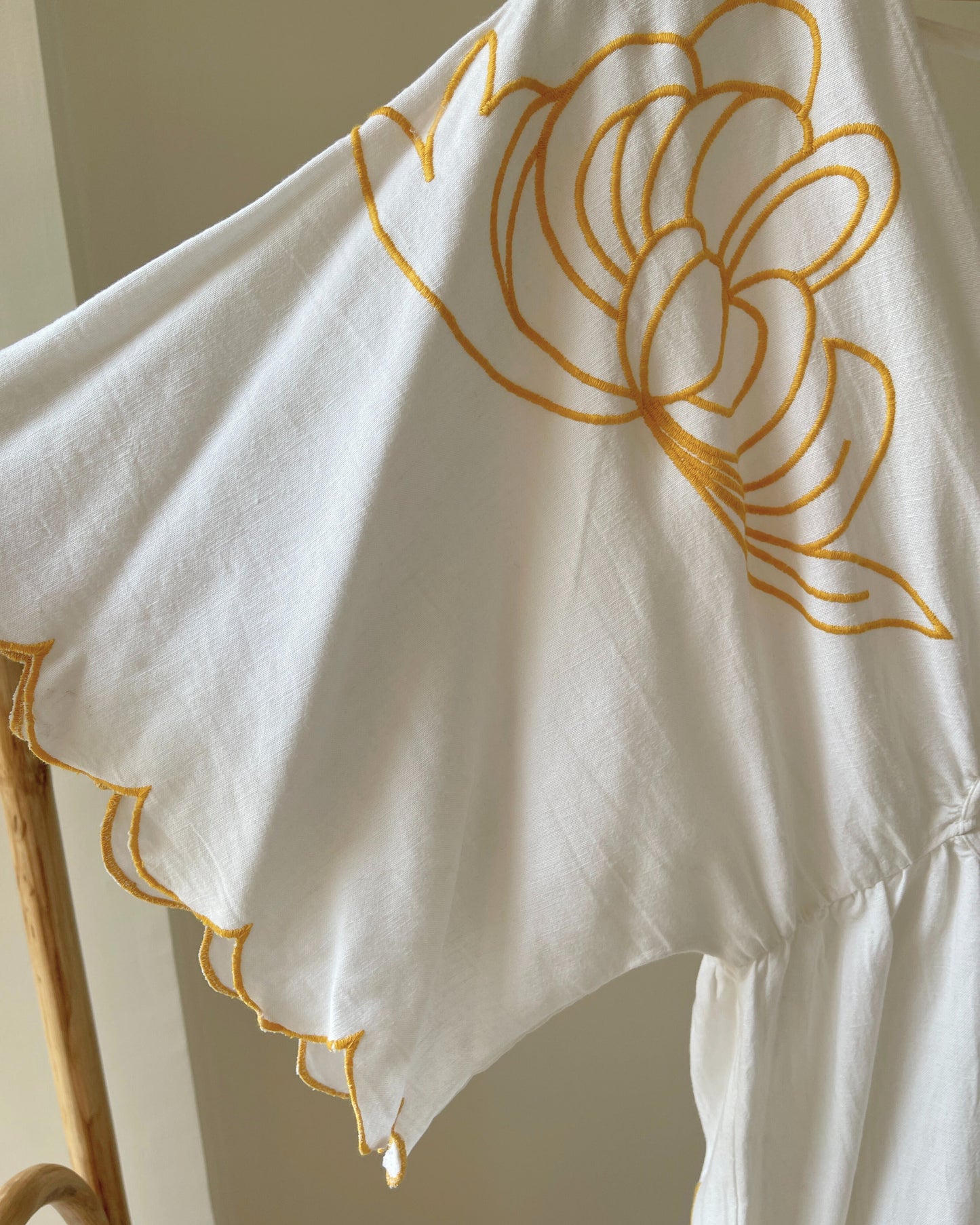 Golden Drift Romper