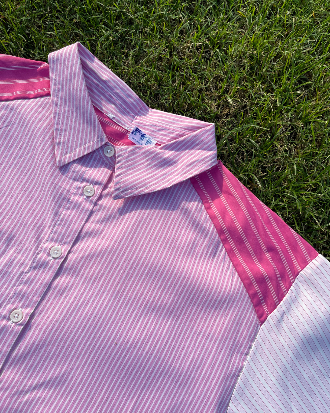 Candy Stripe Shirt (oversized)